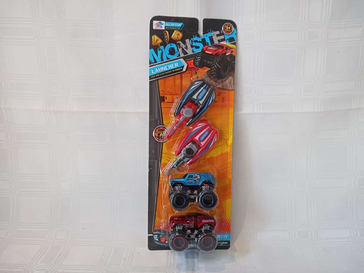 2pc Remote Control & Car Toy