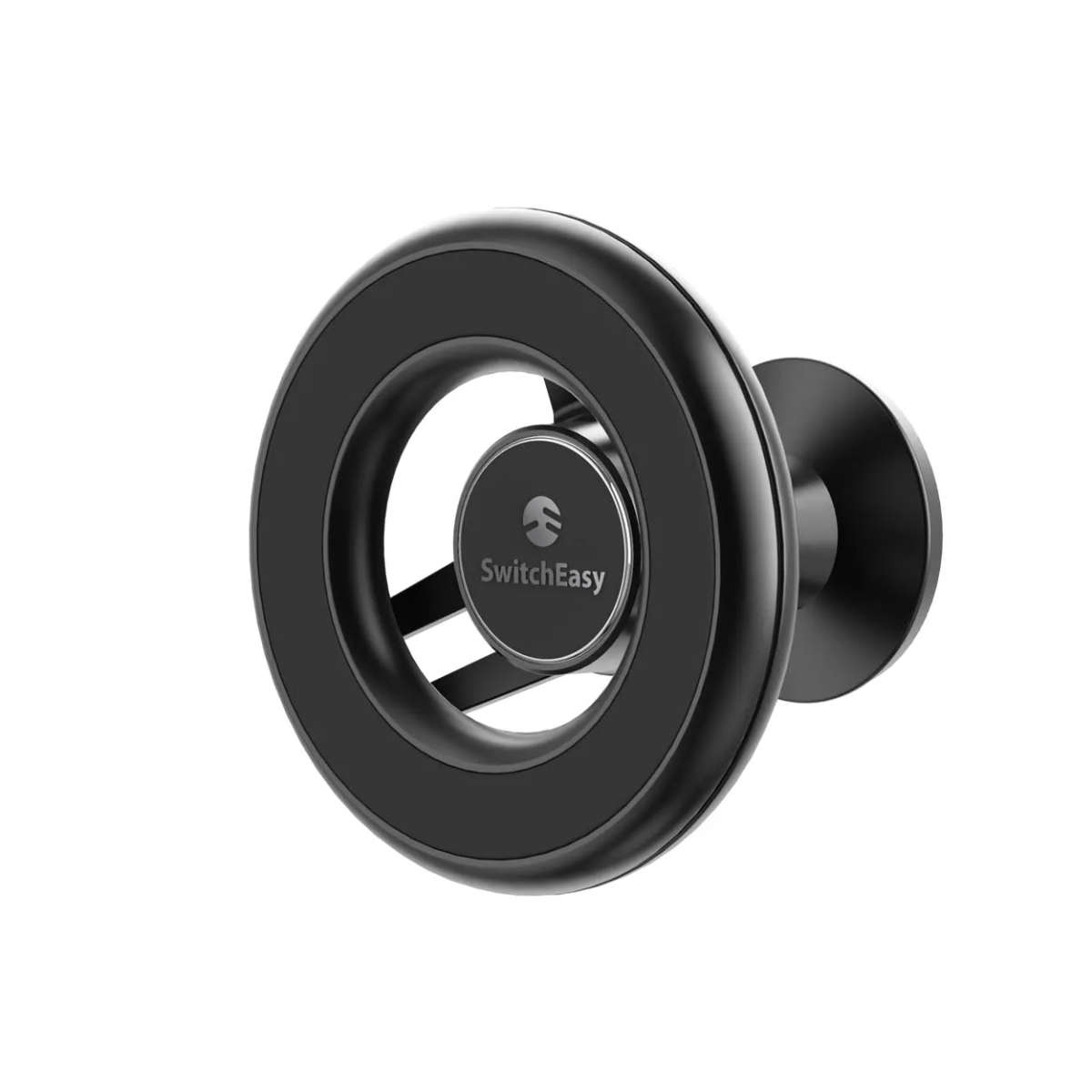 SwitchEasy MagMount Car Mount for iPhone 12 (3M Adhesive type) - Black