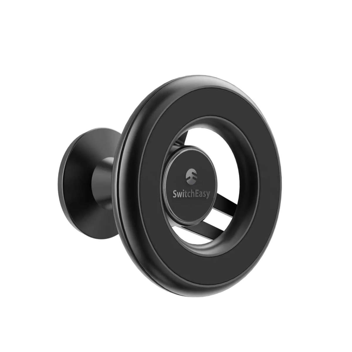 SwitchEasy MagMount Car Mount for iPhone 12 (3M Adhesive type) - Black