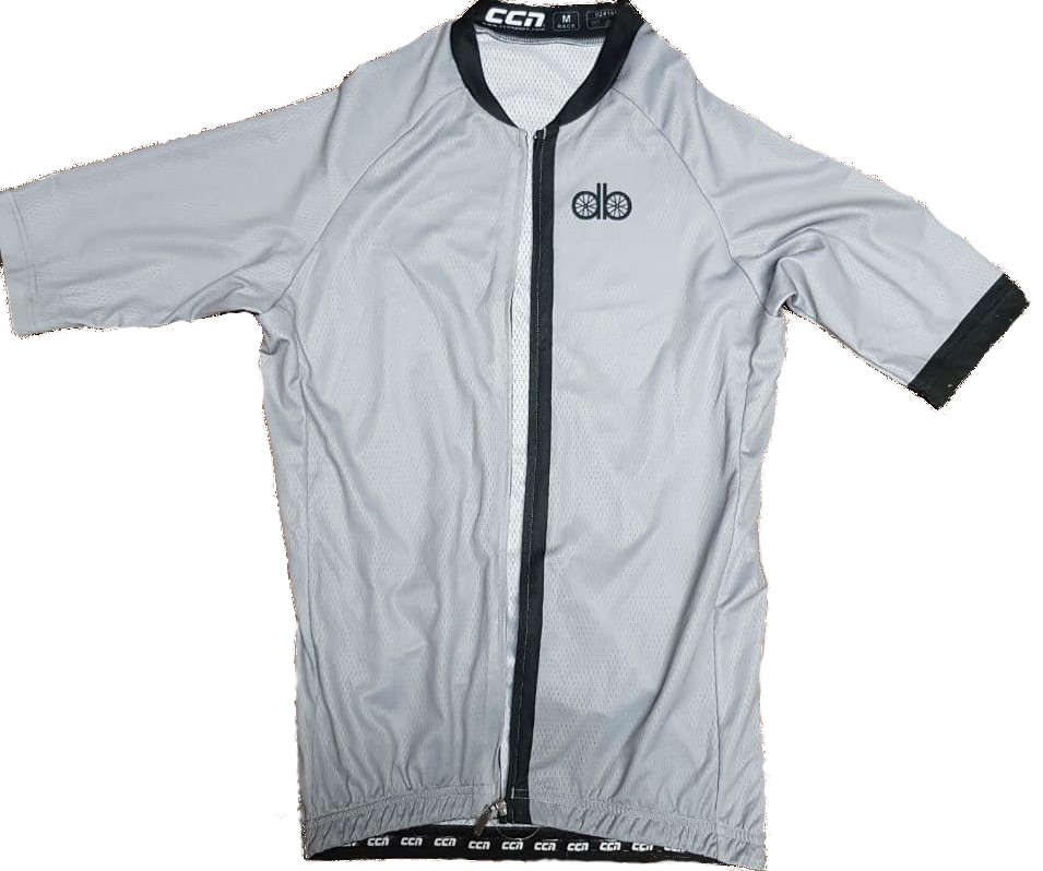 CCN Cycling Jersey Short Sleeve - Grey - XXXX-Large