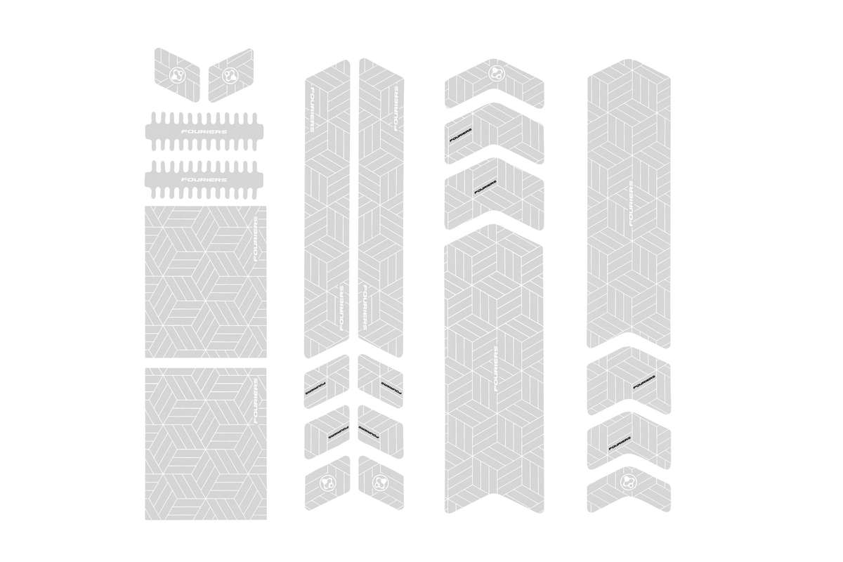 Fouriers Frame Protection Kit  Transparent