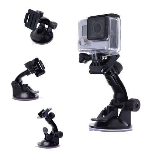 Smatree 9-in-1 Go Pro Accessories Kit with 3 Way Adjustable Tripod Pole for Gopro HD Hero 7/6/5/4/3+