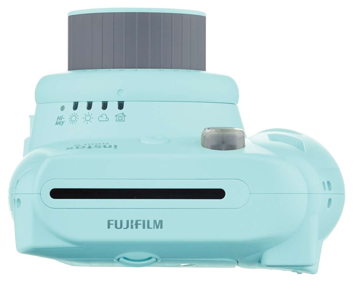 Fujifilm Instax Mini 9 - Ice Blue - Cobalt Blue, Flamingo Pink, Ice Blue, Smokey White