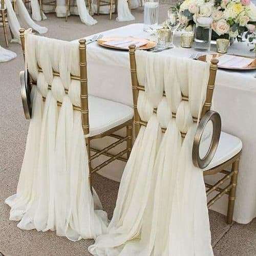 Tiffany Chair Chiffon Sashes
