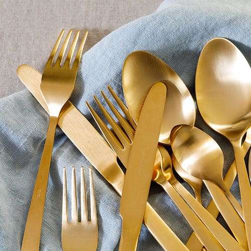 Gold Cutlery Set 3pc