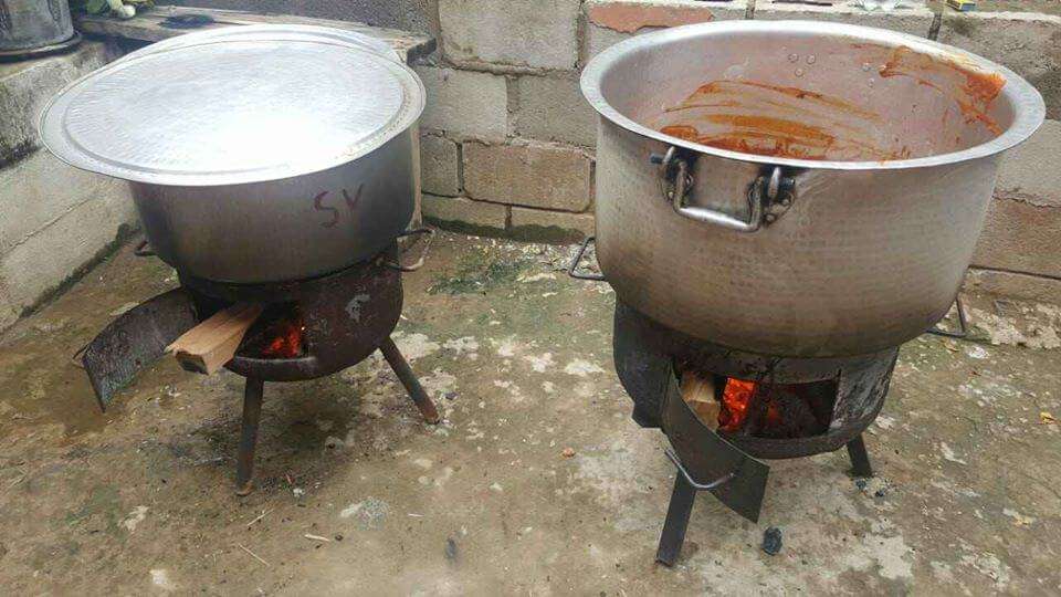 Outdoor Cooker for Deg Aluminum Pots