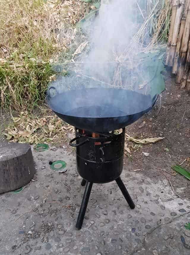 Outdoor Cooker for Deg Aluminum Pots