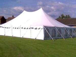 Peg and Pole Tent For Sale 9m x 18m
