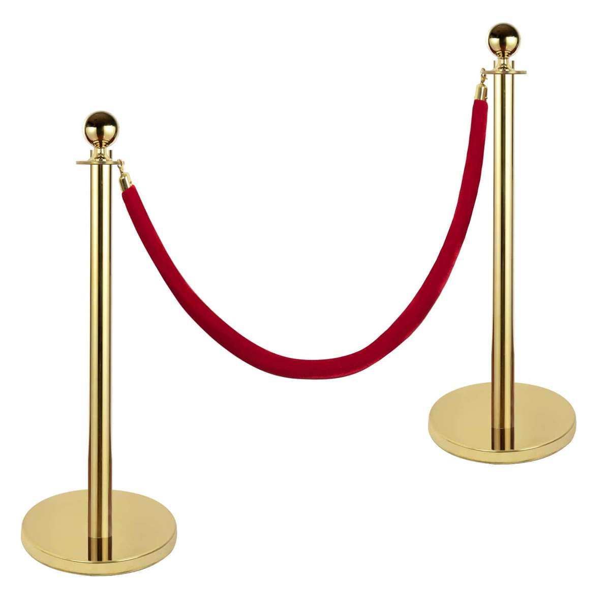 Hotel Aisle Pole Gold