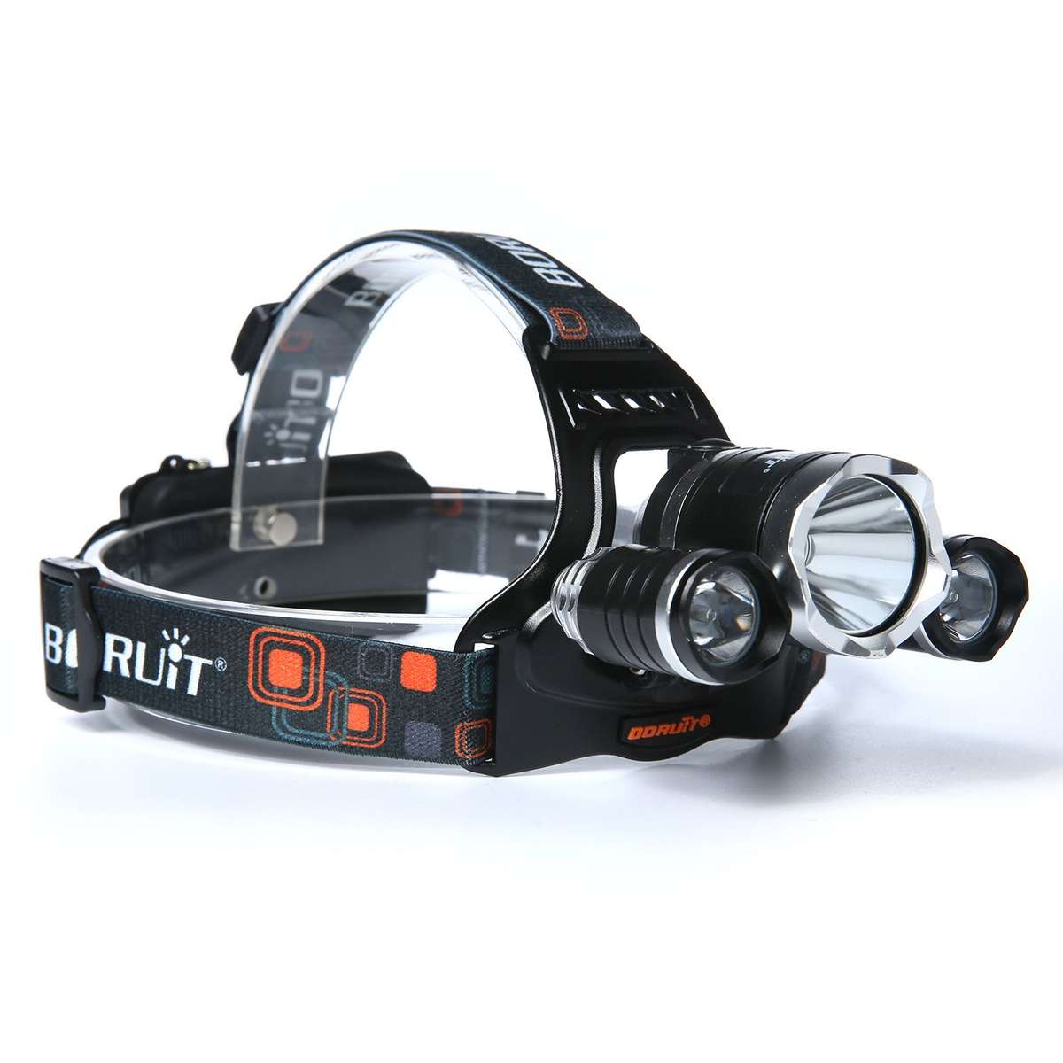 Stock from 6//High Headlamp 3X Cree T6 Boruit RJ-3000