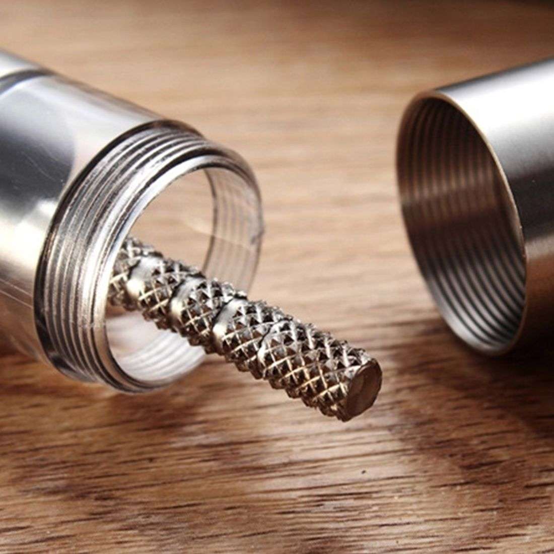 Manual Pepper Mill Salt Shakers One-handed Pepper Muller