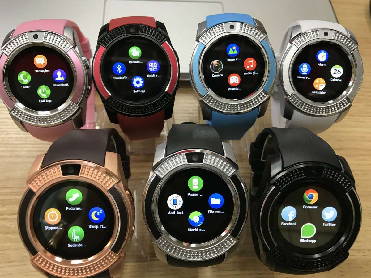 SMART WATCH ROUND WITH THE CAMERA