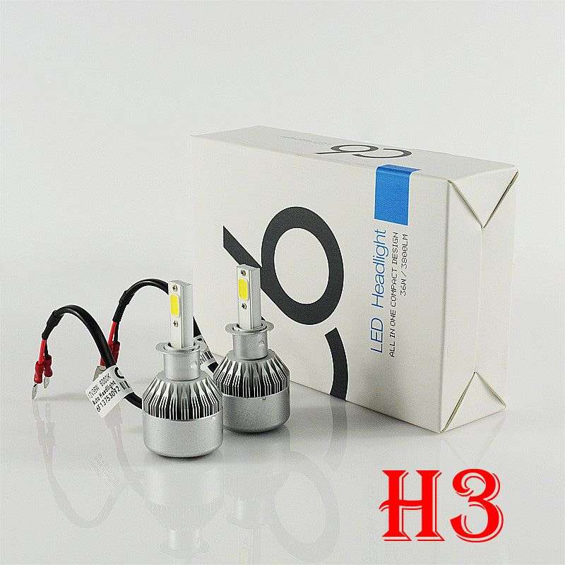C6 LED Headlight Kit H8/H9/H11 - 2cord LED Head Light Kit