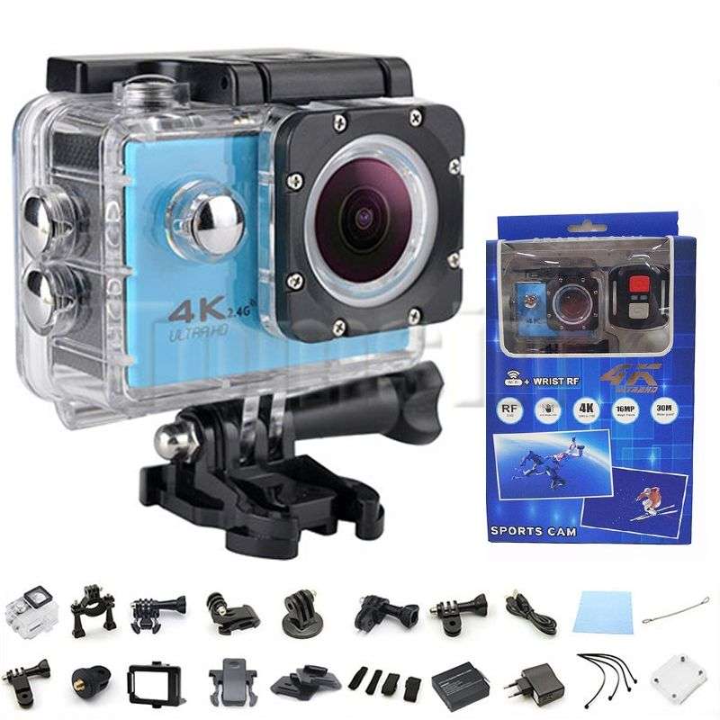 F60R 4k WIFI Remote Action camera 1080p HD 30 meters Waterproof Sports DV camera