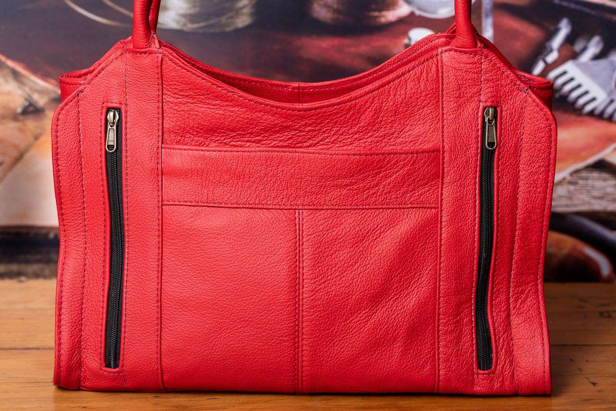 Evita Handbag - Red