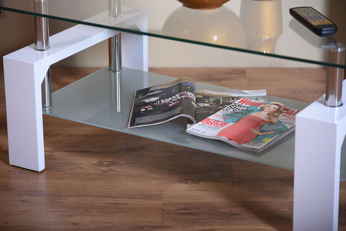 Calico Coffee Table - Glass Yes 1 year