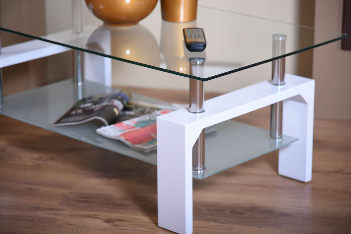 Calico Coffee Table - Glass Yes 1 year