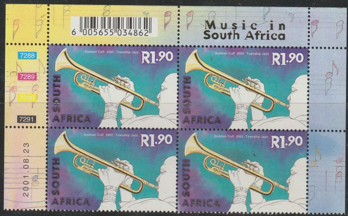 South Africa 2001 Cat# SACC: 1435, **