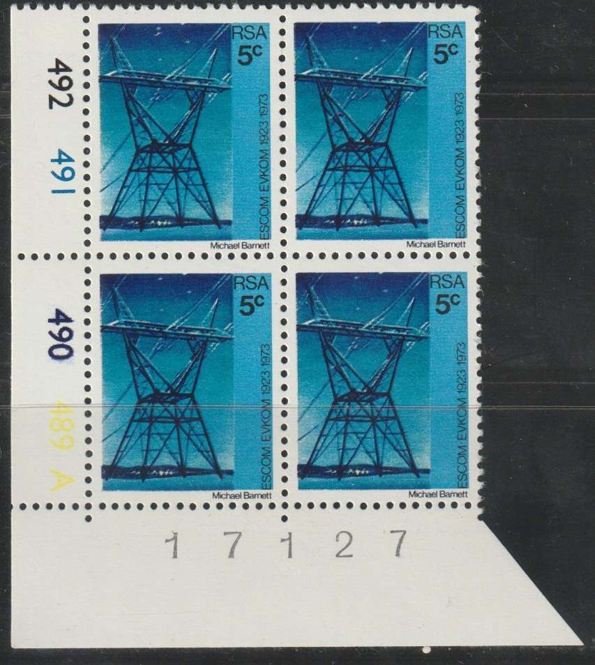 South Africa 1973 Cat# SACC: 339, **