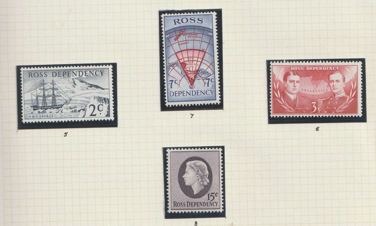 Ross Dependency 1957 Cat# SG: 1/4, **