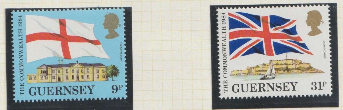 Guernsey  1984 Cat# SG: 294/5, **