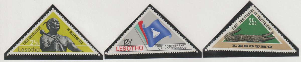 Lesotho 1967 Cat# SG: 141/3, **