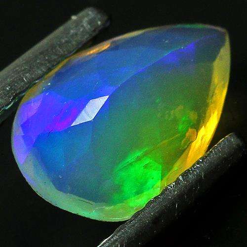 1.0ct Natural Faceted Ethiopian  Welo Opal -60