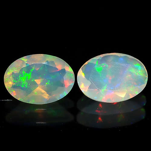 0.95ct Natural Ethiopian Opal (2 Pcs)