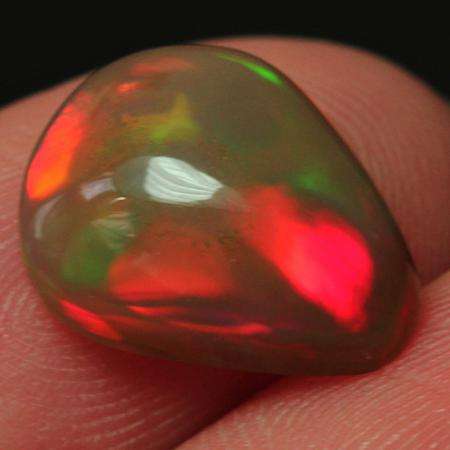 2.4ct Natural Honeycomb Ethiopian Welo Opal Cab -2838