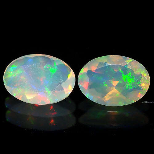 0.95ct Natural Ethiopian Opal (2 Pcs)