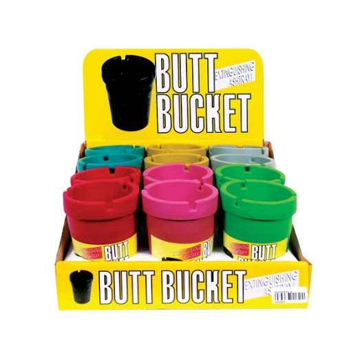 Butt Bucket Ashtray (assorted) (Ash054)