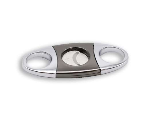 Cigar Cutter - Oval 2 tone (CUT043)