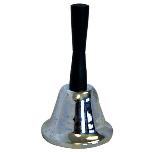 Hand bell - silver, 6cm - 24hr dispatch