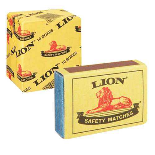 Lion Matches 1x10x10s