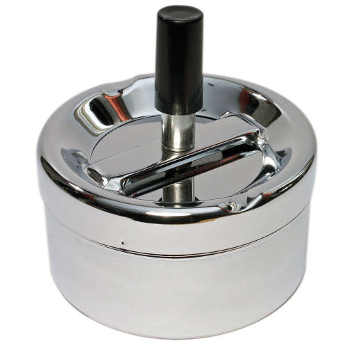 Spinning Ashtray - Chrome (9cm)