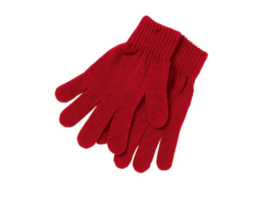 Aspen Gloves - red