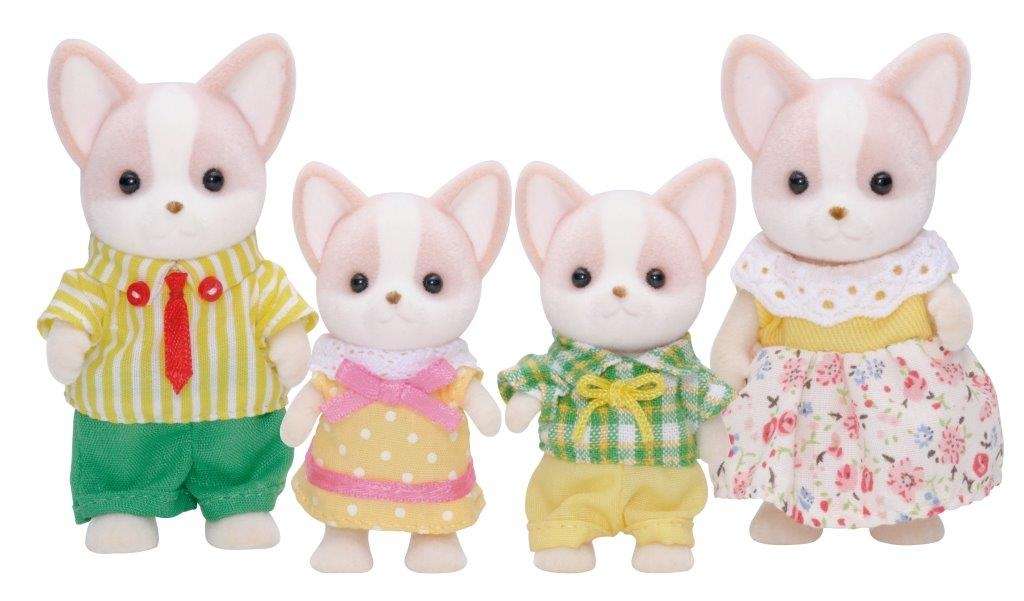 Sylvanian Toys: Chihuahua Dog Family