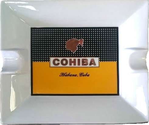 Cigar Ashtray - Ceramic Cohiba 2 Stick (Ash090)