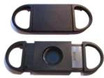 Cigar Cutter - Black Fail Safe Double Blade Cutter (CUT026) - 24hr dispatch