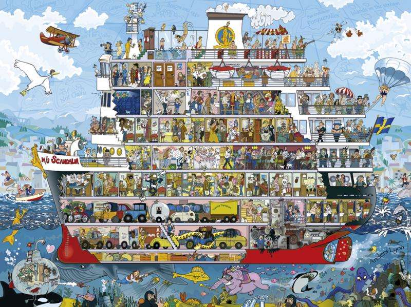 Cruise (1500pc Puzzle)