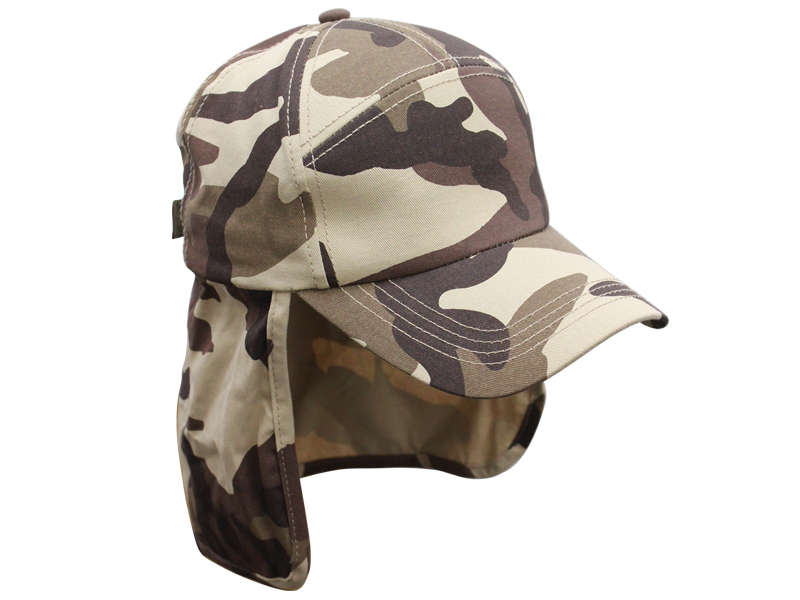 Fisherman Camo Hat - brown