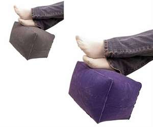 Foot cushion, inflatable - grey