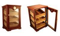 Cigar Humidor - Cabinet 3 Tier Lockable - 4 Drawer (HUM050)