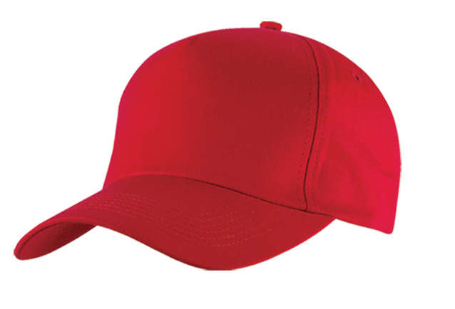 Kidz Superior 5 Panel Cap - red