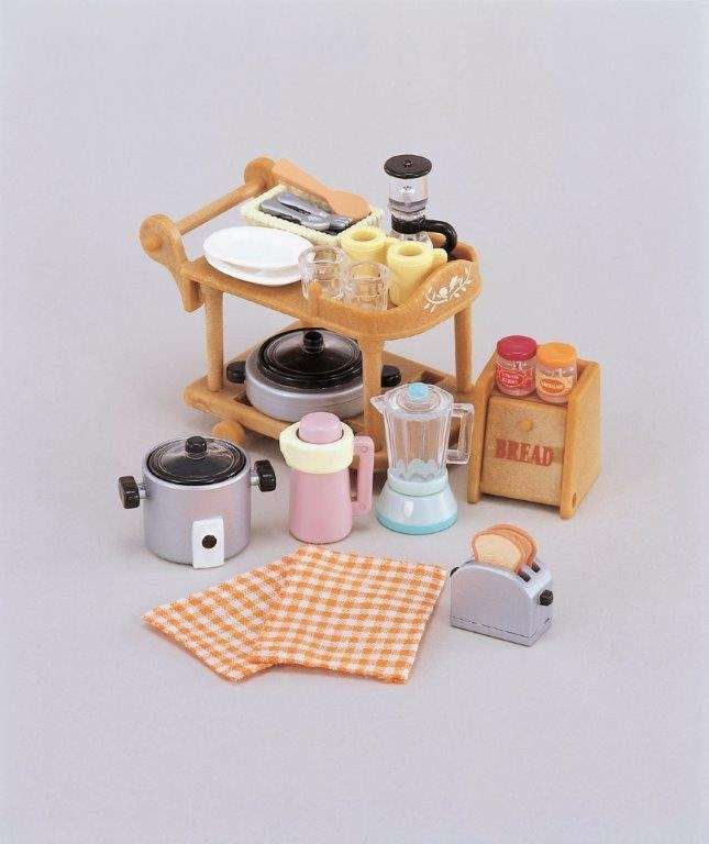 Sylvanian Toys: Kitchen cookware set