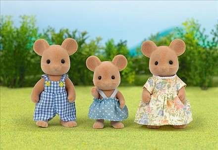 Sylvanian Toys: Mouse Family