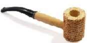 Smoking Pipe: Corn cob dinky (PIPE4012)