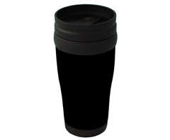 Plastic Carry Mug - black (P2260B)