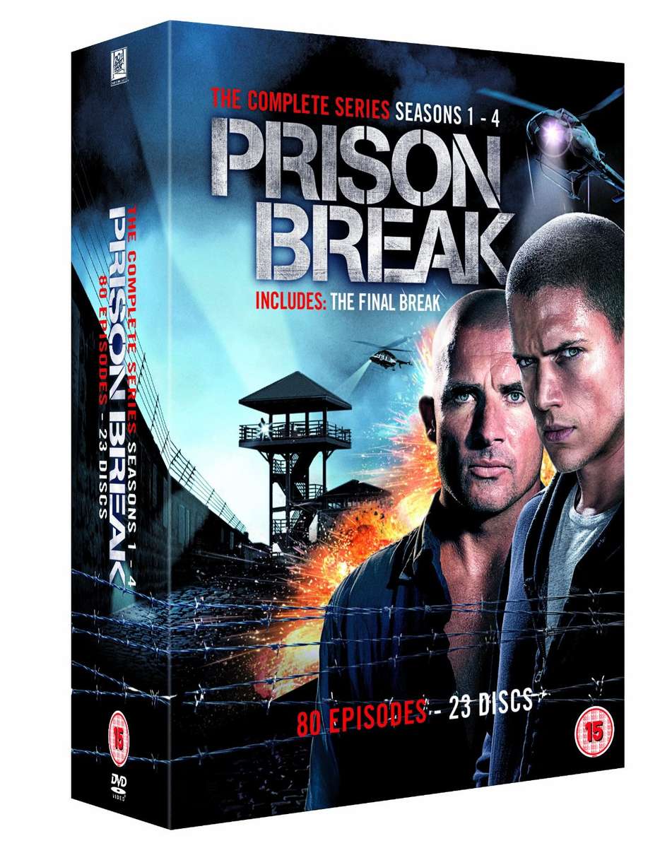 Prison Break Season 1-4 + Final Break (DVD Box Set)