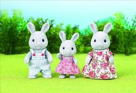 Sylvanian Toys: Rabbit Family Set